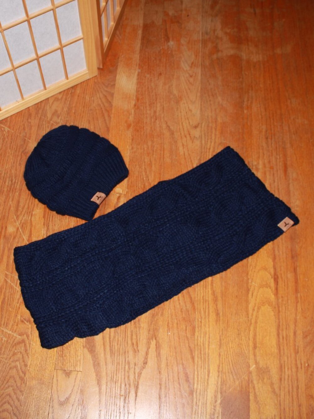 Lorome Knit Beanie & Scarf Set
